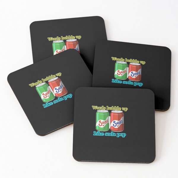 Item preview, words bubble up like soda pop designed and sold by Mariocii.