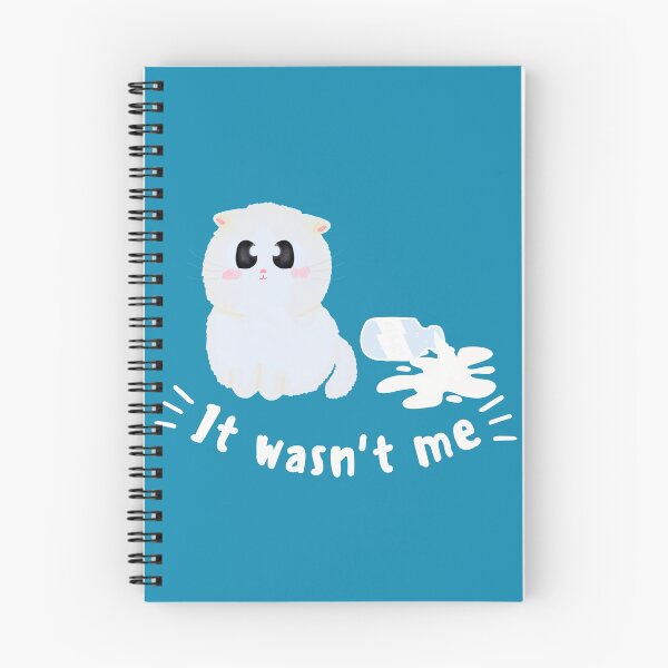 Item preview, It wasn't me | cute catitude cat lover sticker designed and sold by Canfy Girl.