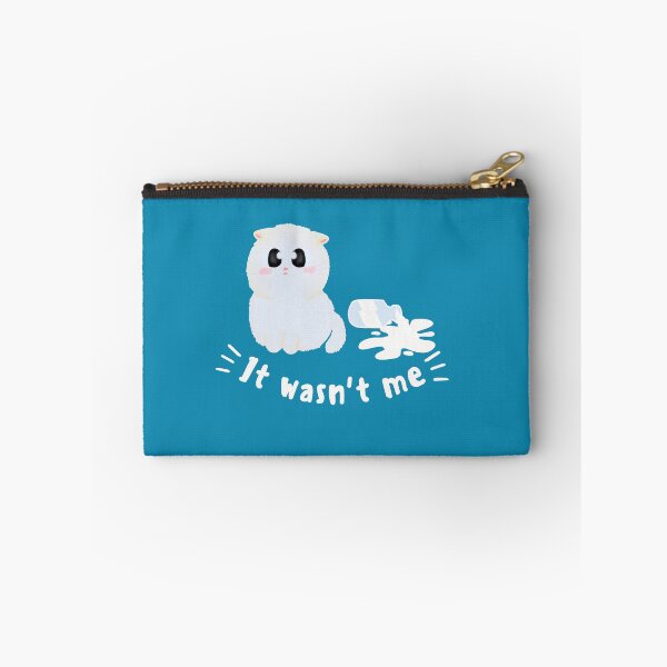 Item preview, It wasn't me | cute catitude cat lover sticker designed and sold by Canfy Girl.