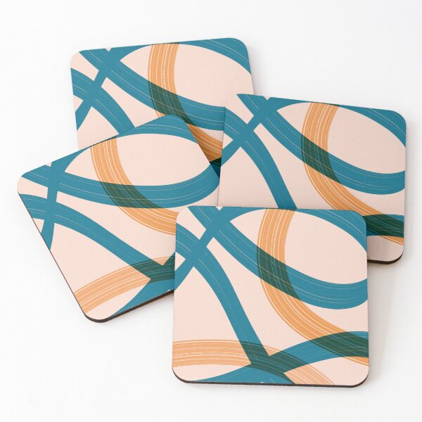Item preview, Mid-century modern abstract composition №3 designed and sold by kunafina.