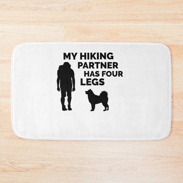 Item preview, My Hiking Partner Has Four Legs Excellent silhouette of a man and his dog  designed and sold by jtancrum61.