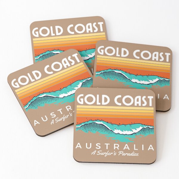 Item preview, Gold Coast Australia A Surfer's Paradise designed and sold by cafeteeria.