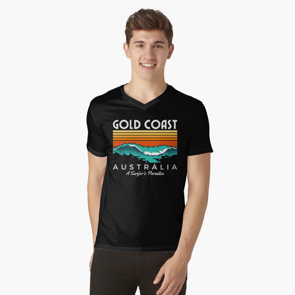 Aperçu de l'œuvre T-shirt col V créée et vendue par cafeteeria.