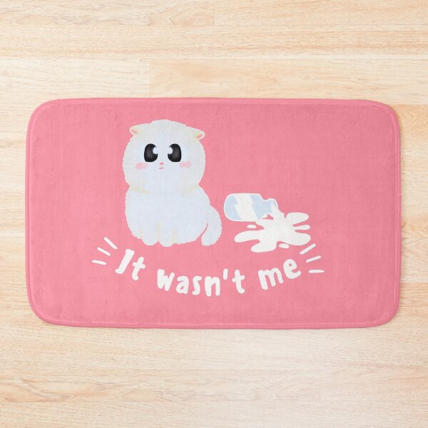 Item preview,  It wasn't me | cute catitude cat lover sticker designed and sold by Canfy Girl.