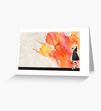 Natsu Dragneel Greeting Card
