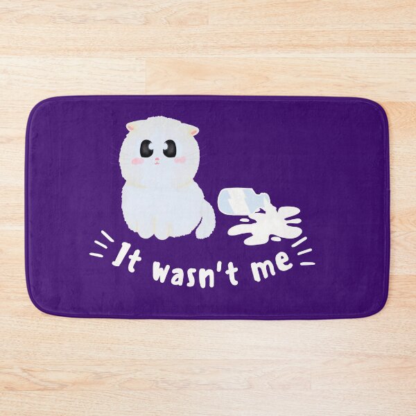 Item preview,  It wasn't me | cute catitude cat lover sticker designed and sold by Canfy Girl.