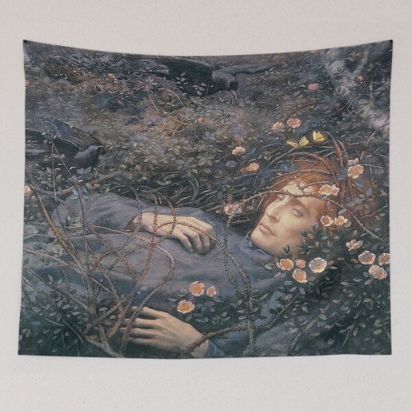 Item preview, The prince in the briars - Edward Robert Hughes  designed and sold by Vintage Designs +.
