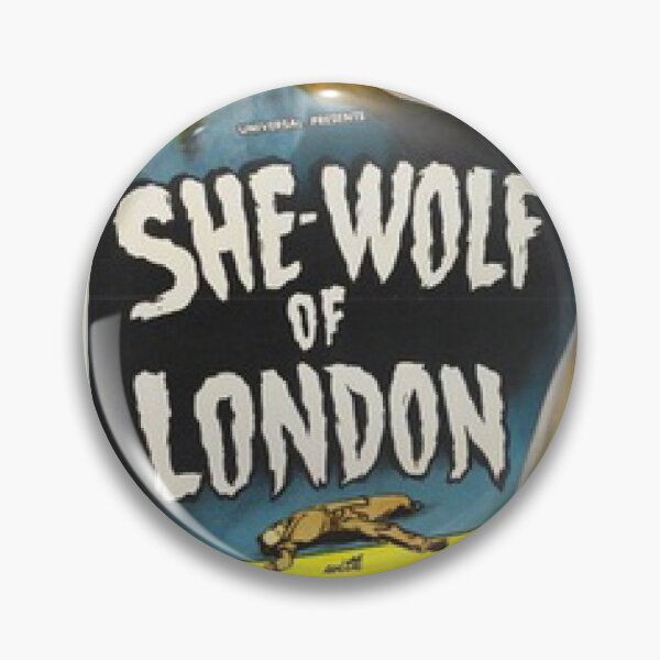 Item preview, She-Wolf of London vintage horror movie poster designed and sold by beachcamper.