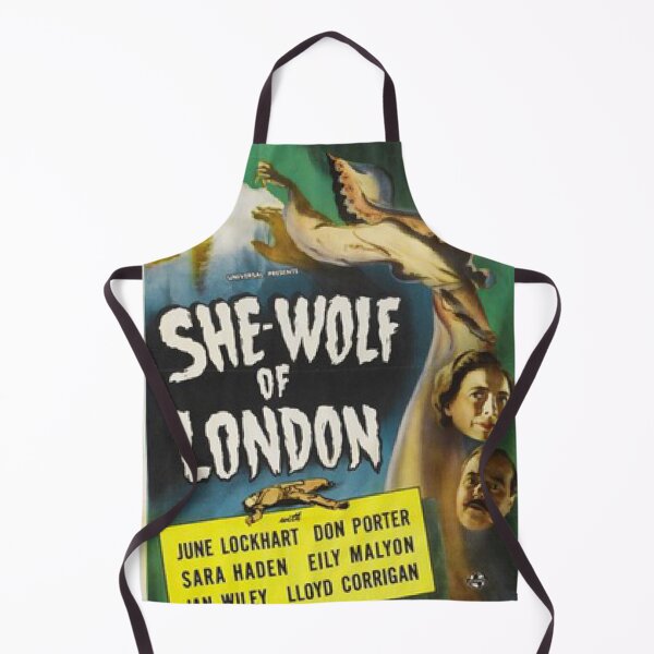 Item preview, She-Wolf of London vintage horror movie poster designed and sold by beachcamper.