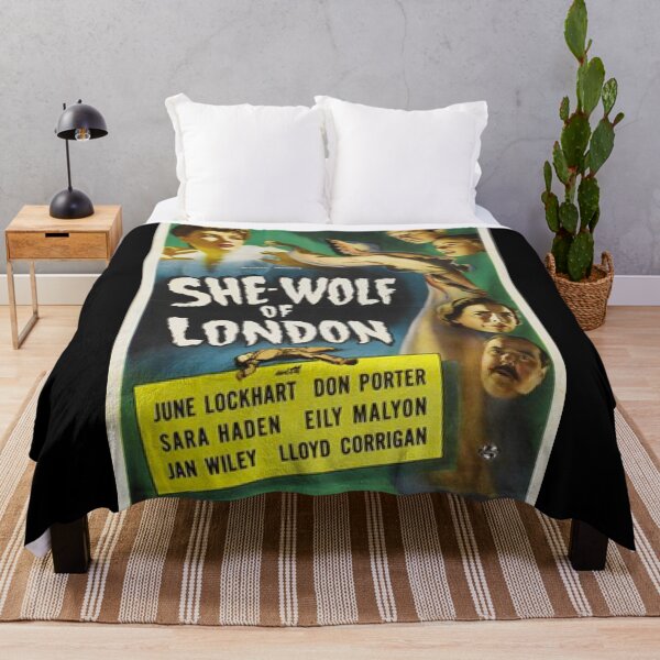Item preview, She-Wolf of London vintage horror movie poster designed and sold by beachcamper.