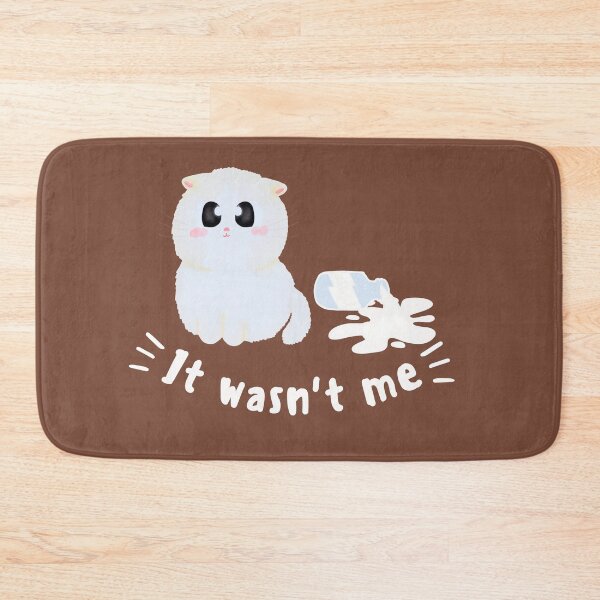 Item preview, It wasn't me | cute catitude cat lover sticker designed and sold by Canfy Girl.