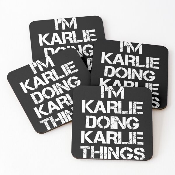 Item preview, Karlie Name T Shirt - I'm Karlie Doing Karlie Things Name Gift Item Tee designed and sold by ownjuliann.