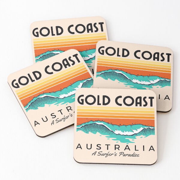 Item preview, Gold Coast Australia A Surfer's Paradise designed and sold by cafeteeria.