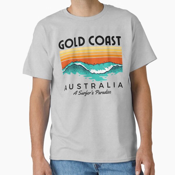 Aperçu de l'œuvre Gold Coast Australie Un paradis pour les surfeurs créée et vendue par cafeteeria.