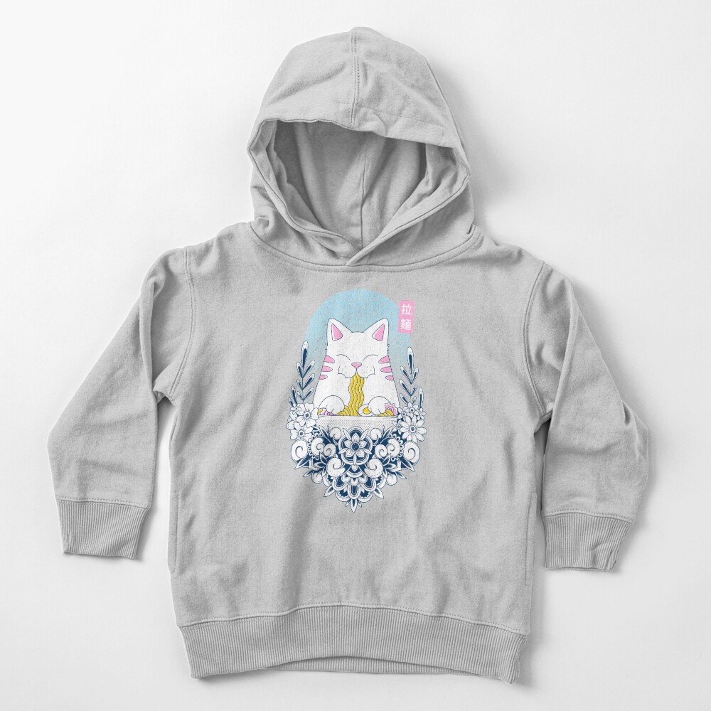 Ramen Cat Toddler Pullover Hoodie