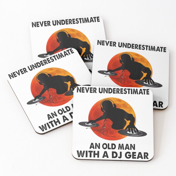 Item preview, Funny An Old Man With A DJ Gear  designed and sold by Serieto999.