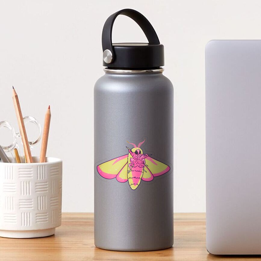Rosy Maple Moth Waterproof Vinyl Sticker – Botanical Bright - Add a Little  Beauty to Your Everyday