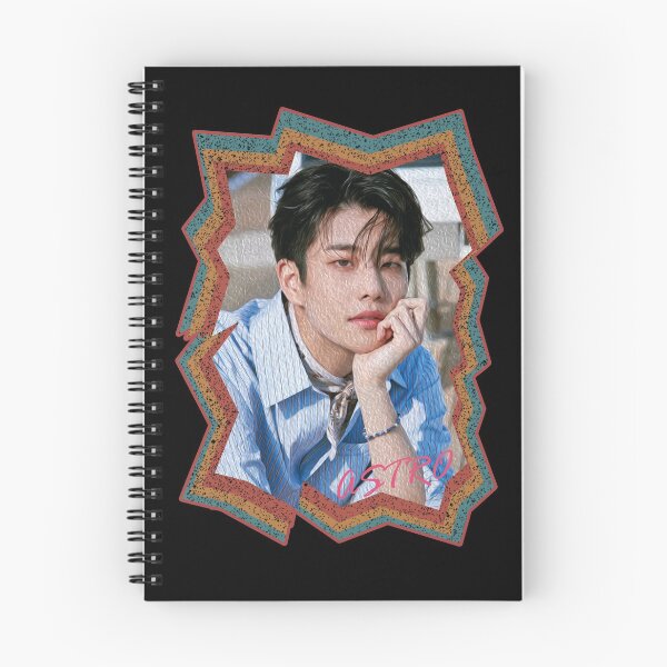 Item preview, Kim Myungjun Astro MJ Korean Kpop Retro Color Oil Paint Design designed and sold by Piosenka Art.