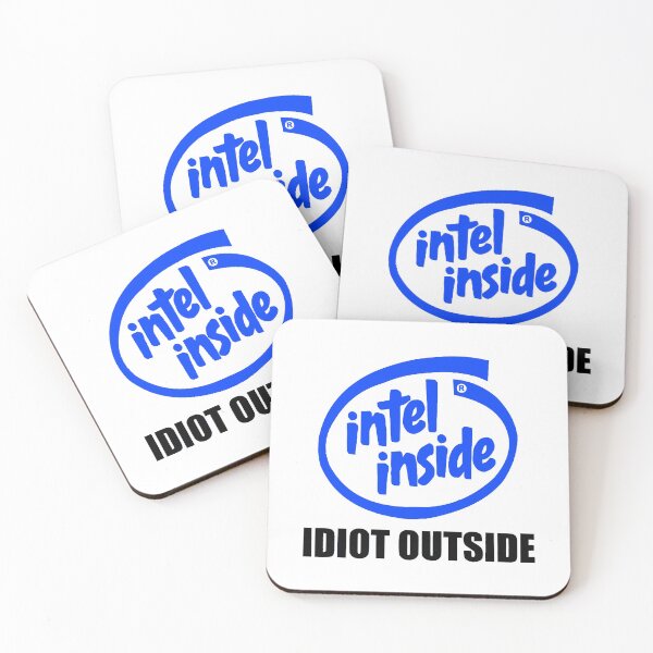Item preview, Intel Inside Idiot Outside designed and sold by kiraseller04.