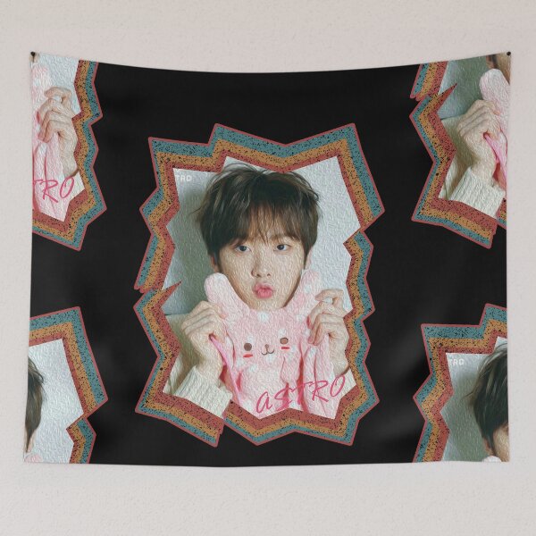 Item preview, Yoon Sanha Astro Sanha Korean Kpop Retro Color Oil Paint Design designed and sold by Piosenka Art.