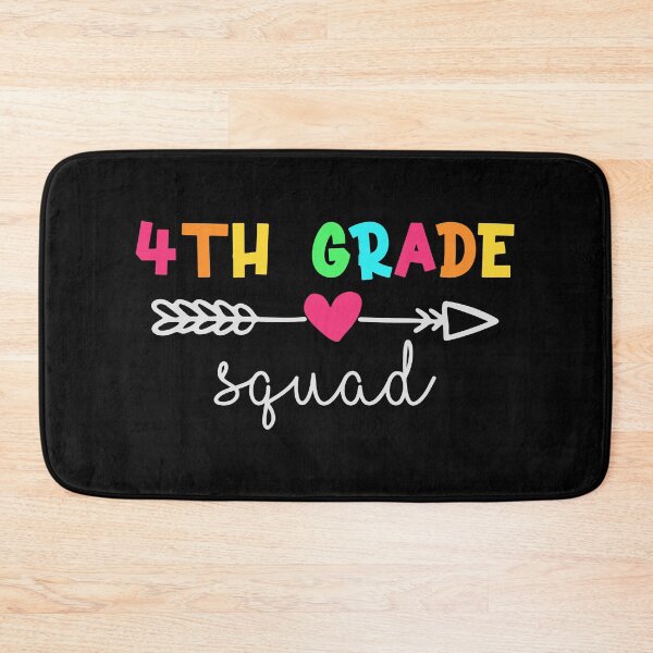 Item preview, rainbow back to school 4th grade squad designed and sold by Urlan.