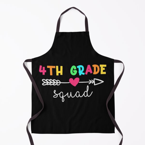 Item preview, rainbow back to school 4th grade squad designed and sold by Urlan.
