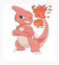 Pokemon-Charmeleon Photographic Print