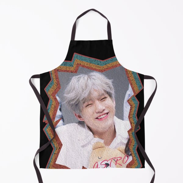 Item preview, Park Jinwoo Astro Jinjin Korean Kpop Retro Color Oil Paint Design designed and sold by Piosenka Art.