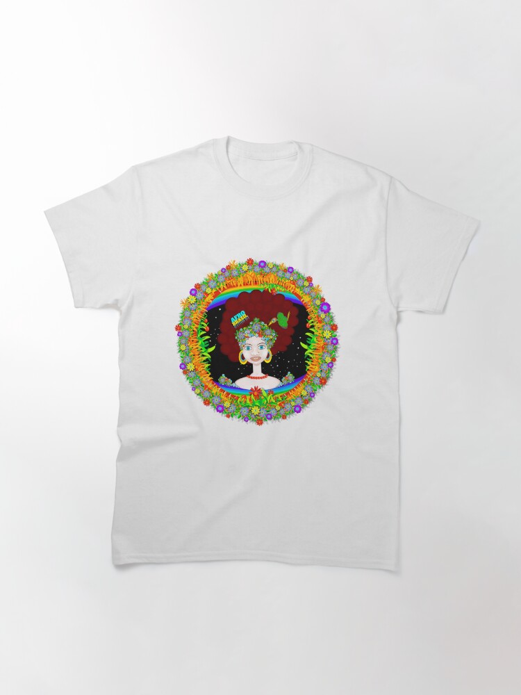 Alternate view of AFRO BRASIL - Flowers Classic T-Shirt