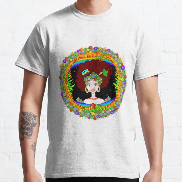 AFRO BRASIL - Flores Camiseta clásica