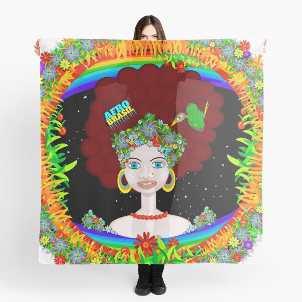 AFRO BRASIL - Flores Pañuelo