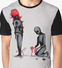 Elastic Heart Graphic T-Shirt