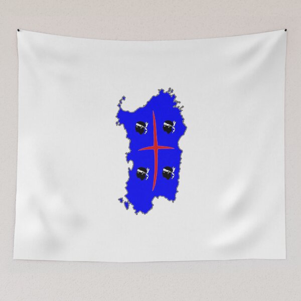 Item preview, Sardegna 4 Mori Blue designed and sold by NicolaBrau.