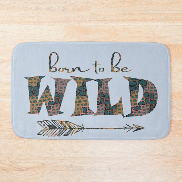 Item preview, born to be WILD designed and sold by YourSpace8.