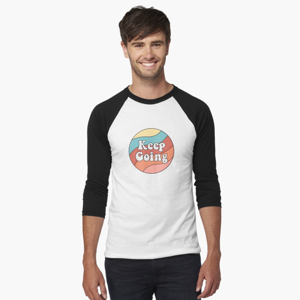 Item preview, Baseball ¾ Sleeve T-Shirt designed and sold by Butterfly-Dream.