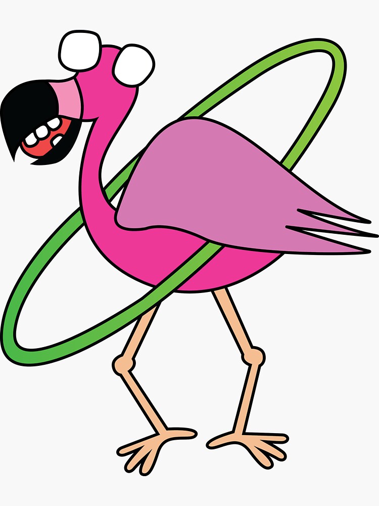 zombie flamingo does the hula hoop by shortstack