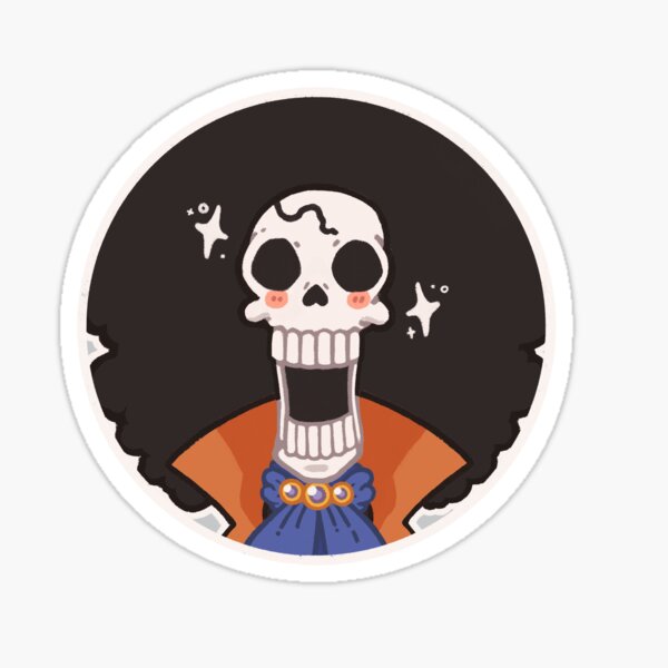 Brook One Piece Stickers for Sale