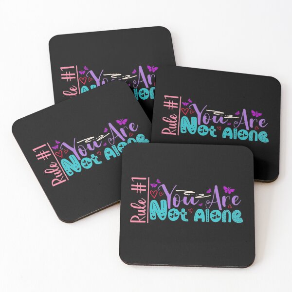 Item preview, Rule #1: You Are Not Alone (Dark) designed and sold by the-krisney-way.