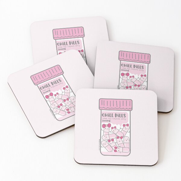 Item preview, chill pills cute pills cartoon designed and sold by princessmi-com.