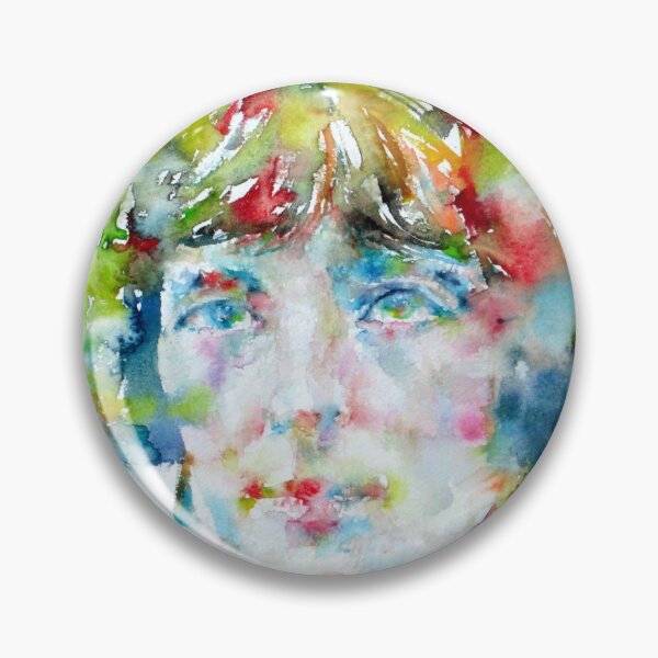 Item preview, KATHERINE MANSFIELD - watercolor portrait designed and sold by lautir.
