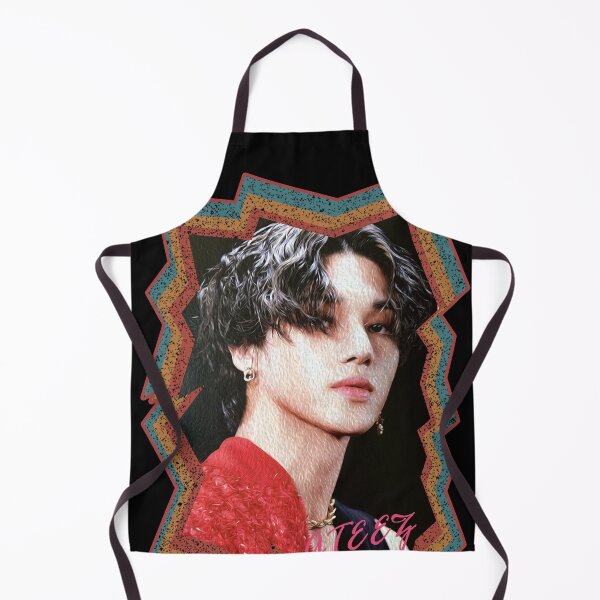 Item preview, Jung Wooyoung ATEEZ Wooyoung Korean Kpop Retro Color Oil Paint Design designed and sold by Piosenka Art.