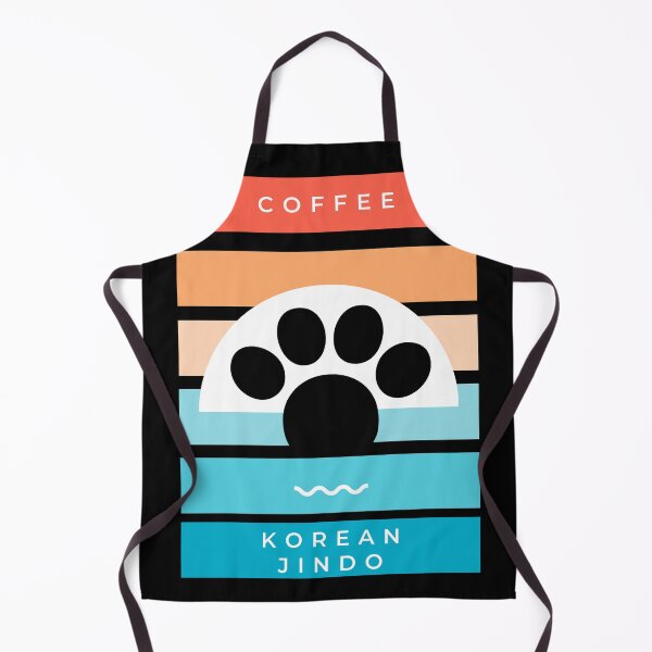 Item preview, Retro coffee and korean jindoo designed and sold by Yellogo.
