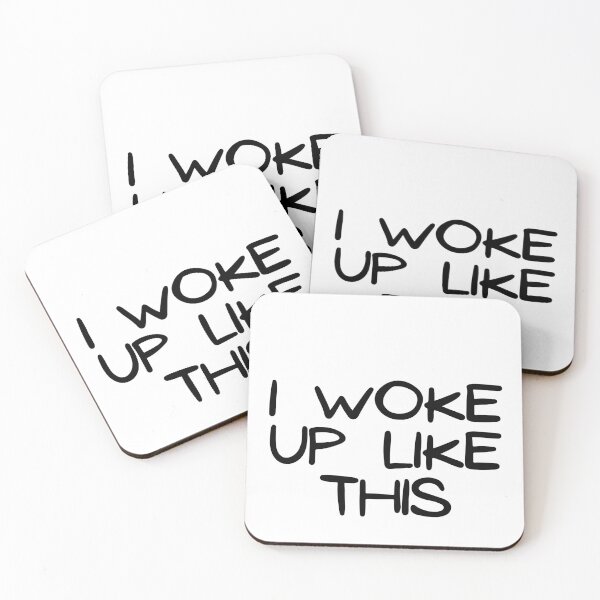 Item preview, I woke up like this designed and sold by joeredbu.