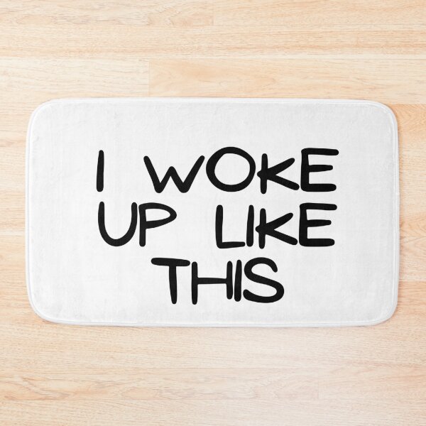 Item preview, I woke up like this designed and sold by joeredbu.