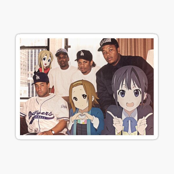 Item preview, K-On! and their crew designed and sold by Gangstas with Waifus.
