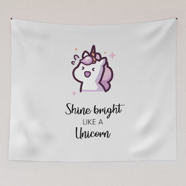 Item preview, Shine bright like a Unicorn designed and sold by silviaCat.