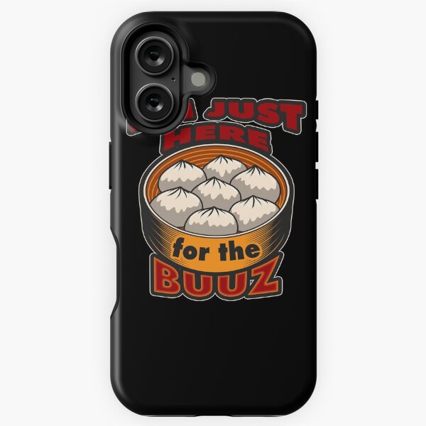 Aperçu de l'œuvre Je suis juste là pour la boulette mongole drôle de Buuz créée et vendue par tronictees.