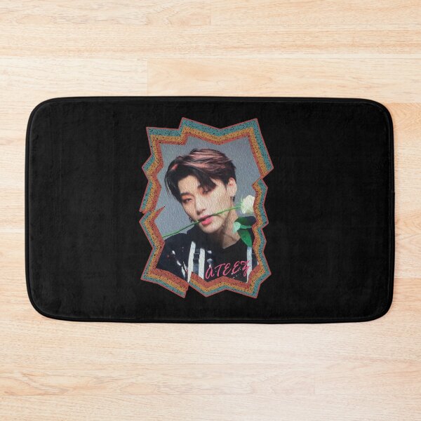Item preview, Choi San ATEEZ San Korean Kpop Retro Color Oil Paint Design designed and sold by Piosenka Art.