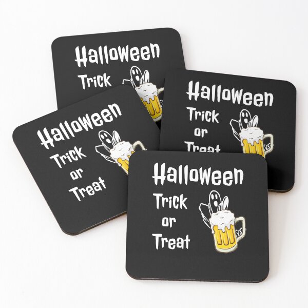Artikelvorschau, Halloween Süßes oder Saures Bierkrug Versteckter gruseliger Geist entworfen und verkauft von Sloganifi.