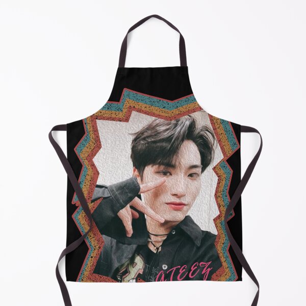 Item preview, Park Seonghwa ATEEZ Seonghwa Korean Kpop Retro Color Oil Paint Design designed and sold by Piosenka Art.